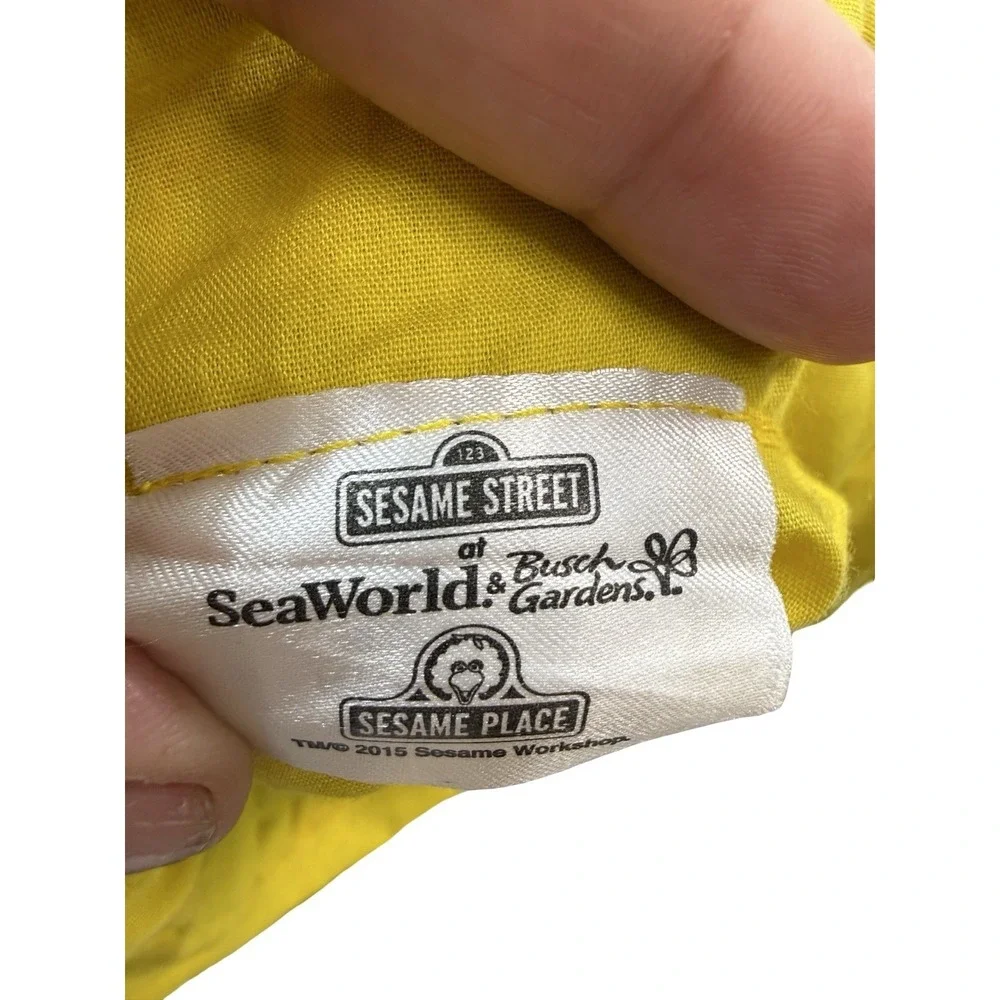 Vintage Sesame Place SeaWorld Busch Gardens Toddler Bucket Hat Cookie Monster
